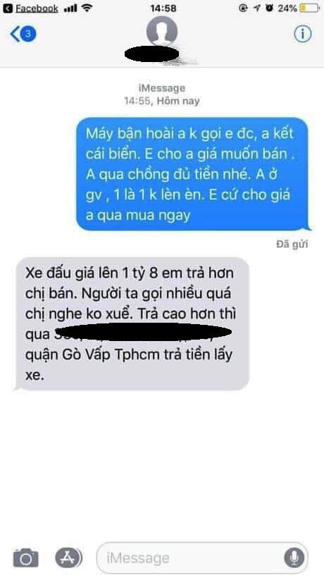 Người phụ nữ rao bán xe máy 30 triệu có biển số đại phát tài: Đủ 8 tỷ thì liên hệ với chị-5
