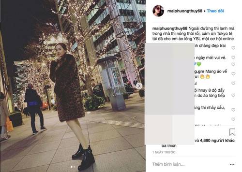 Mua áo khoác gần 300 triệu mà mãi mới có dịp để Mai Phương Thuý cho lên sóng!-1