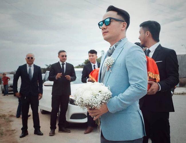 Cô dâu 9x của rapper Tiến Đạt lộ vòng hai lớn trong đám cưới tại tư gia-6