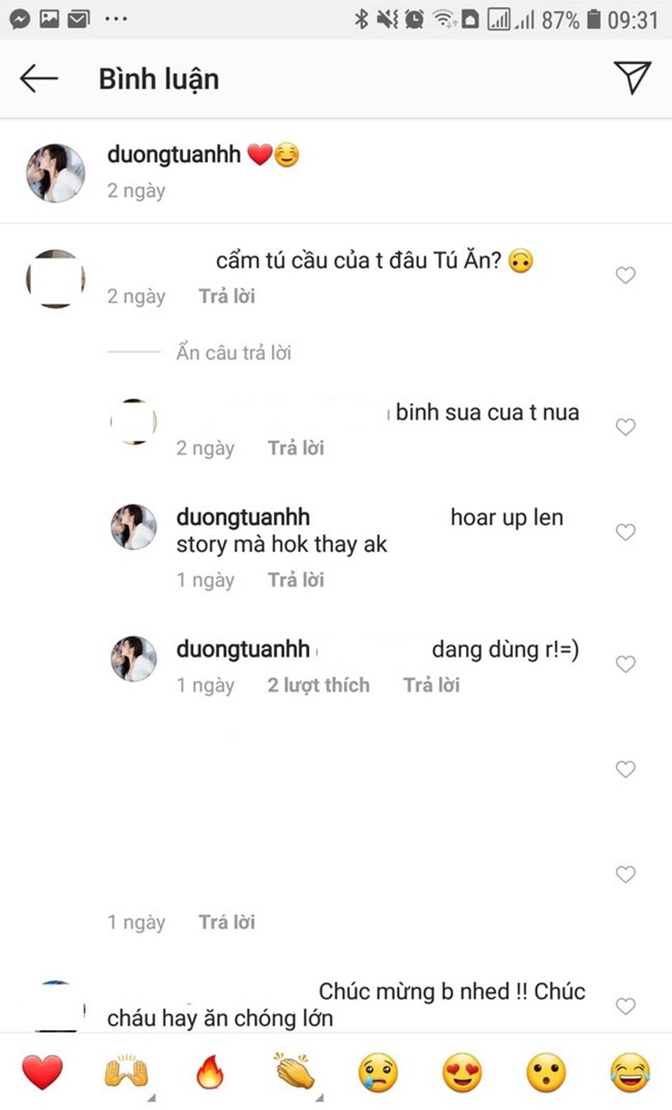 Lần đầu lộ diện sau nghi vấn sinh con đầu lòng, Tú Anh không quên khoe giây phút riêng tư bên ông xã-5