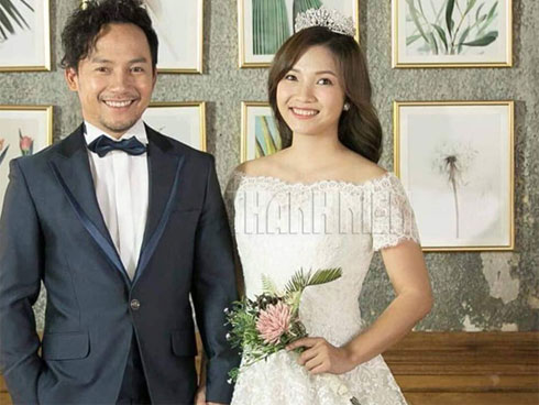 Vợ Tiến Đạt tiết lộ điều thú vị về chiếc váy phồng bất thường-3