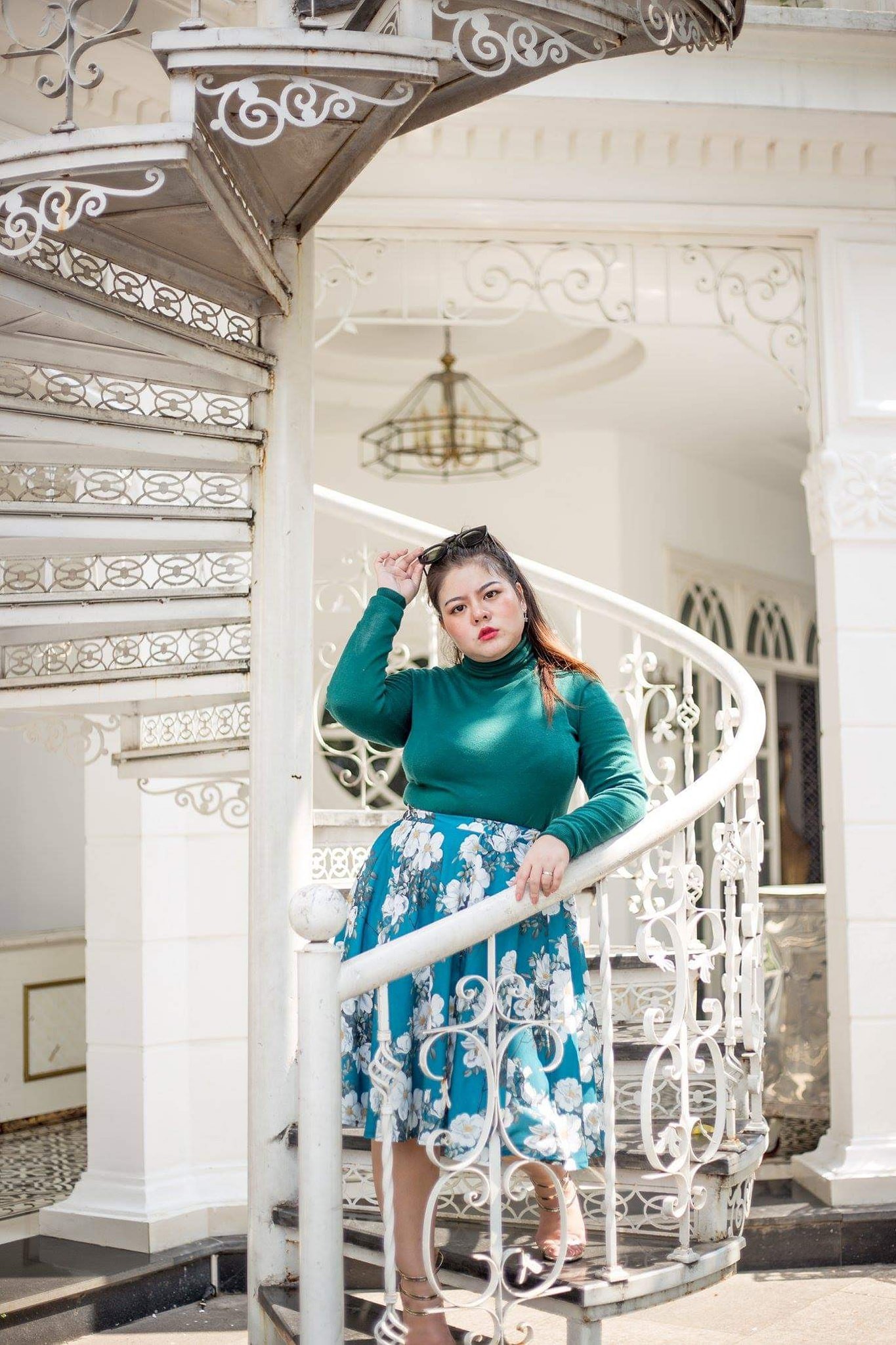 Tròn trịa đã sao, muốn mặc đẹp mùa lễ hội cuối năm hãy gặp ngay nàng thỏ Khánh Hà-4