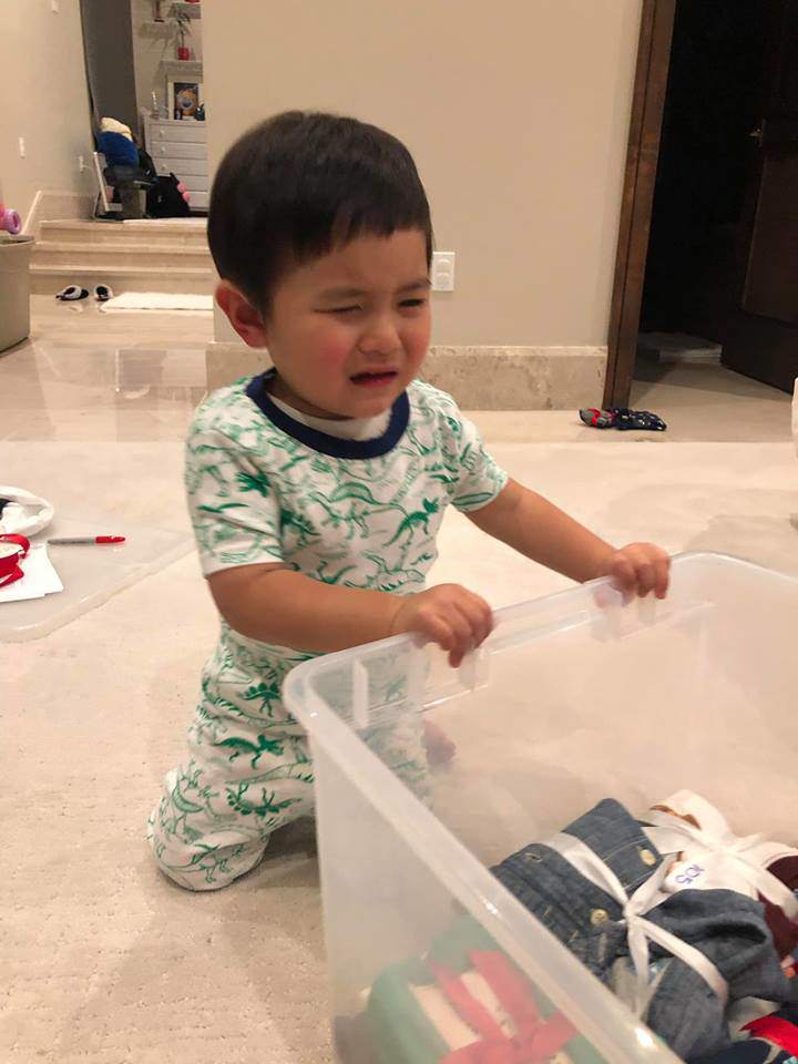 Hào hứng gói quà từ thiện cùng mẹ nhưng phản ứng cuối cùng của con trai Đan Trường gây choáng-3