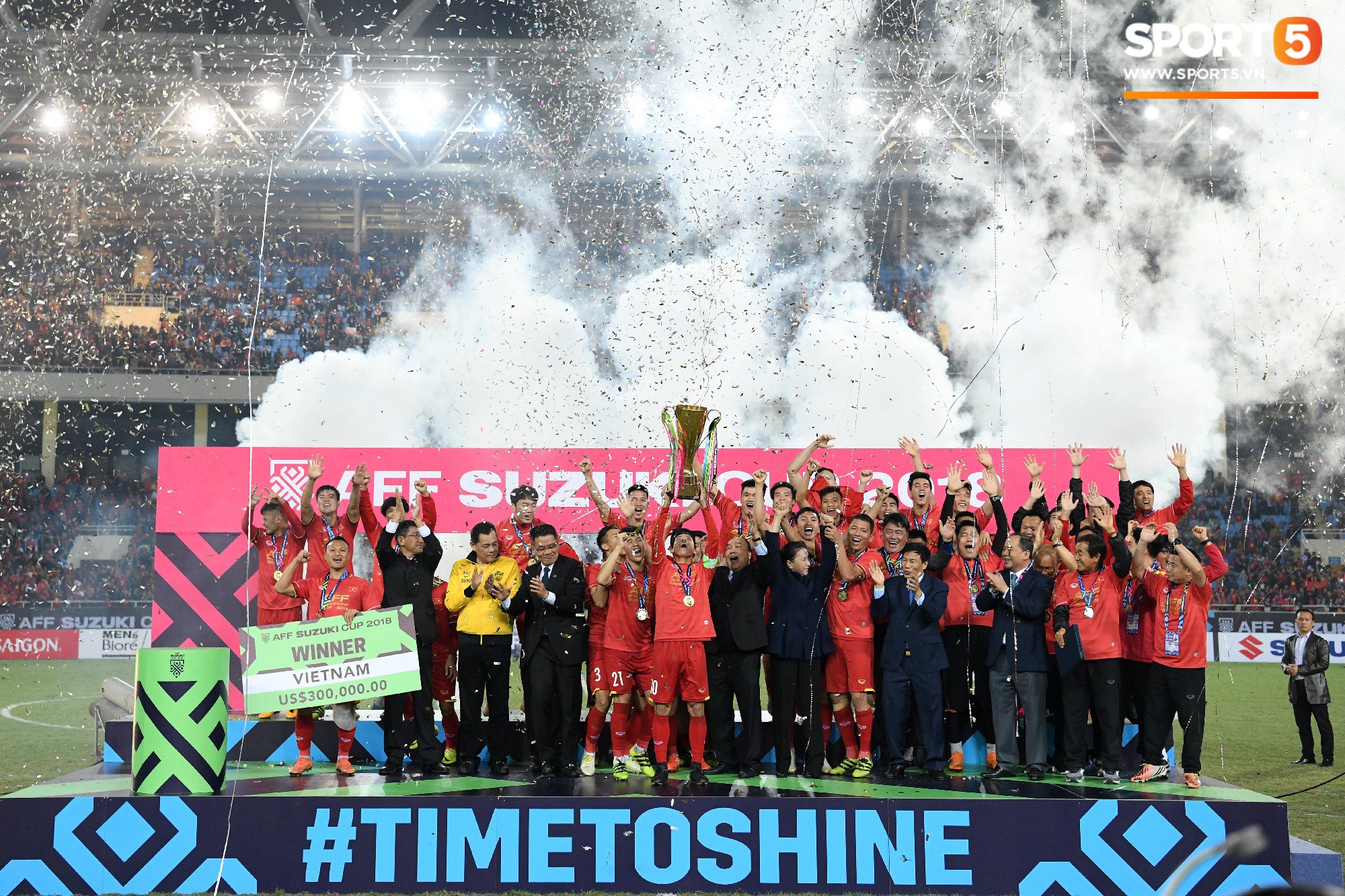 Hành trình kỳ diệu của bóng đá Việt Nam trong năm 2018 qua ảnh-30