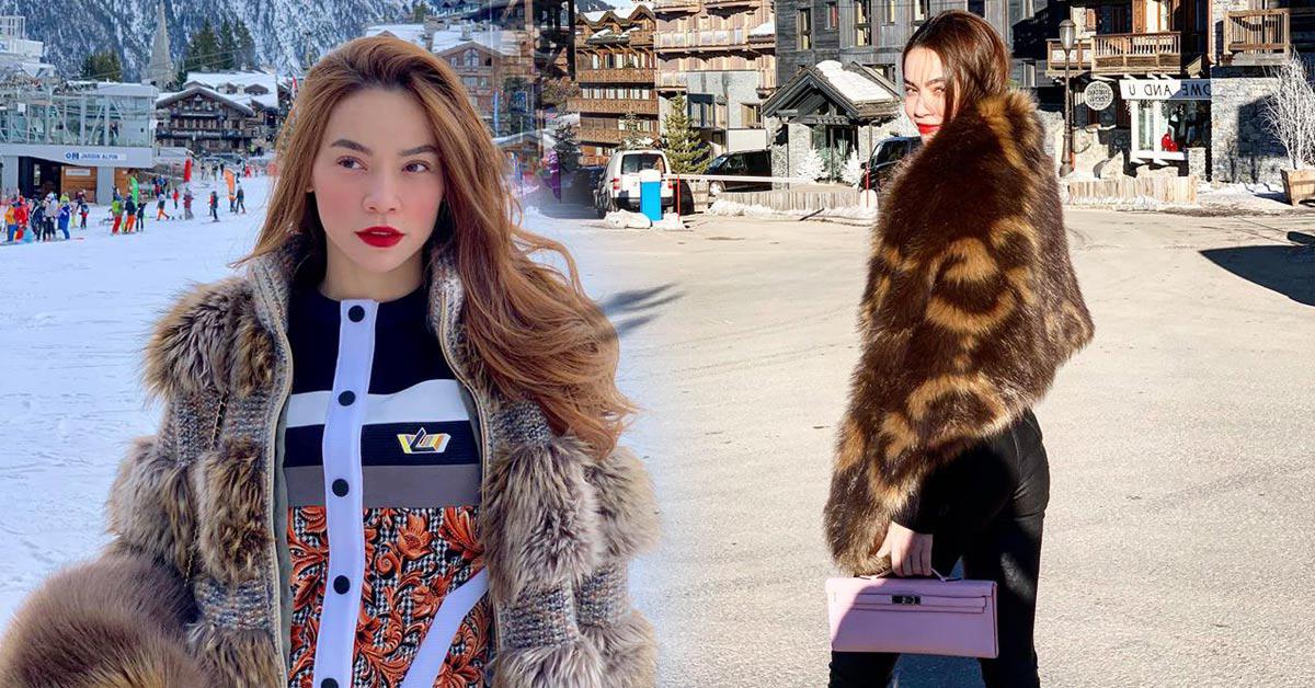 Ngắm BST áo lông xa hoa của Hồ Ngọc Hà, chiếc rẻ nhất có giá 90 triệu đồng-1