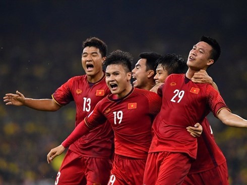 Thầy trò HLV Park Hang Seo gửi lời chúc mừng năm mới 2019 tới người hâm mộ