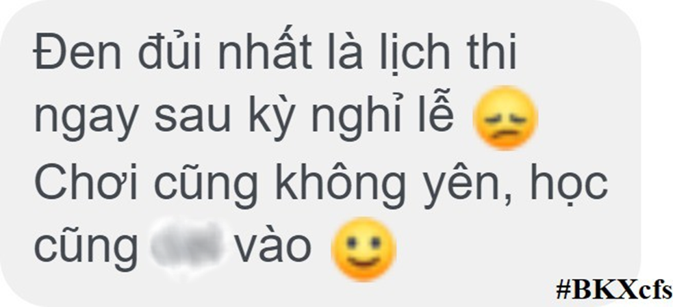 Có một nỗi đau thấu tim can trong những ngày nghỉ lễ mang tên: Thi ngay sau năm mới!-1