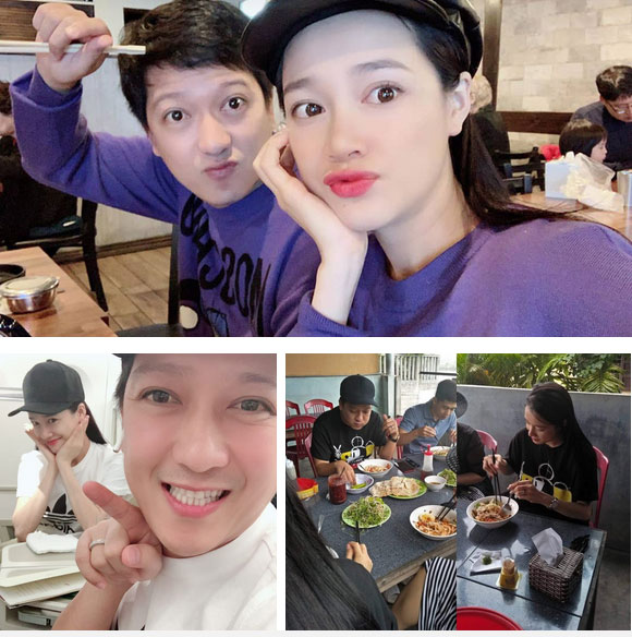 Cách để 3 cặp vợ chồng siêu hot này đánh dấu chủ quyền”: Chăm diện đồ xuyệt tông với nhau từ khi còn hẹn hò-3