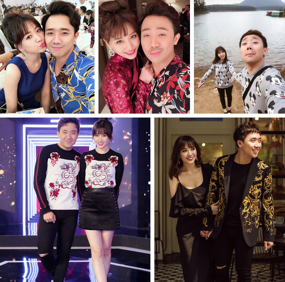 Cách để 3 cặp vợ chồng siêu hot này đánh dấu chủ quyền”: Chăm diện đồ xuyệt tông với nhau từ khi còn hẹn hò-4