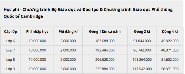 Choáng với học phí hàng trăm triệu mỗi năm của các trường Quốc tế mà con cái sao Việt theo học-3