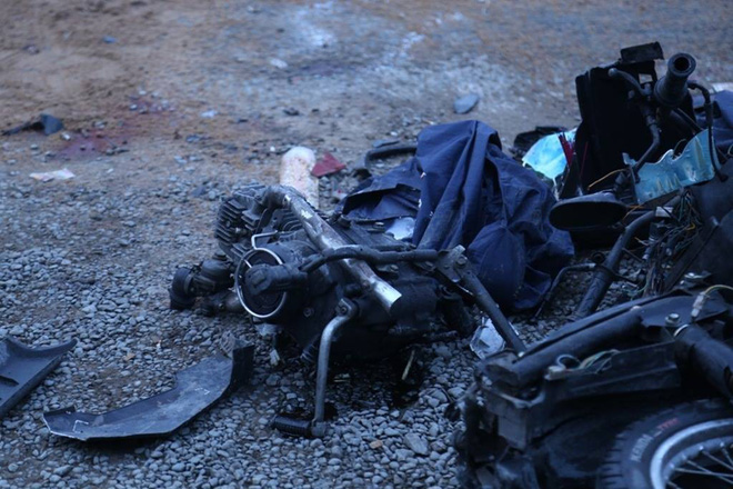 Hình ảnh nhói lòng nơi chiếc xe container lao vào đoàn người chờ đèn đỏ ở Long An-6