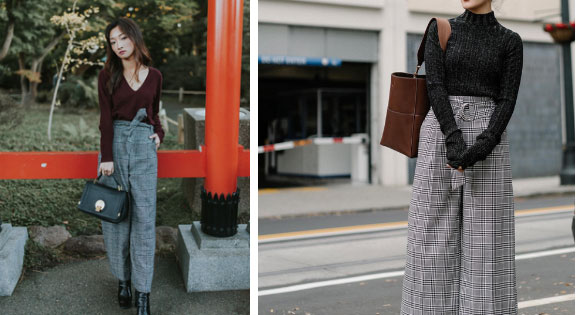 Cứ mỗi độ đông về, đồ dạ kẻ lại hot rần rần” và mùa lạnh năm nay cũng không phải ngoại lệ-1