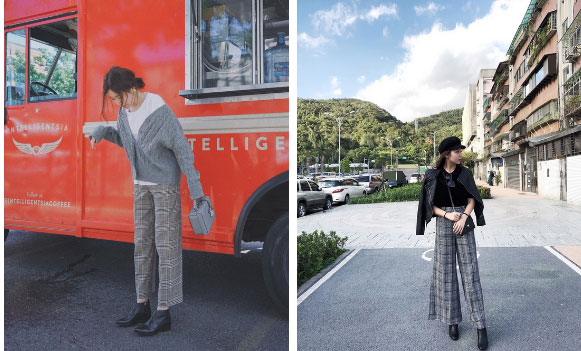 Cứ mỗi độ đông về, đồ dạ kẻ lại hot rần rần” và mùa lạnh năm nay cũng không phải ngoại lệ-2