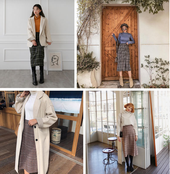 Cứ mỗi độ đông về, đồ dạ kẻ lại hot rần rần” và mùa lạnh năm nay cũng không phải ngoại lệ-3