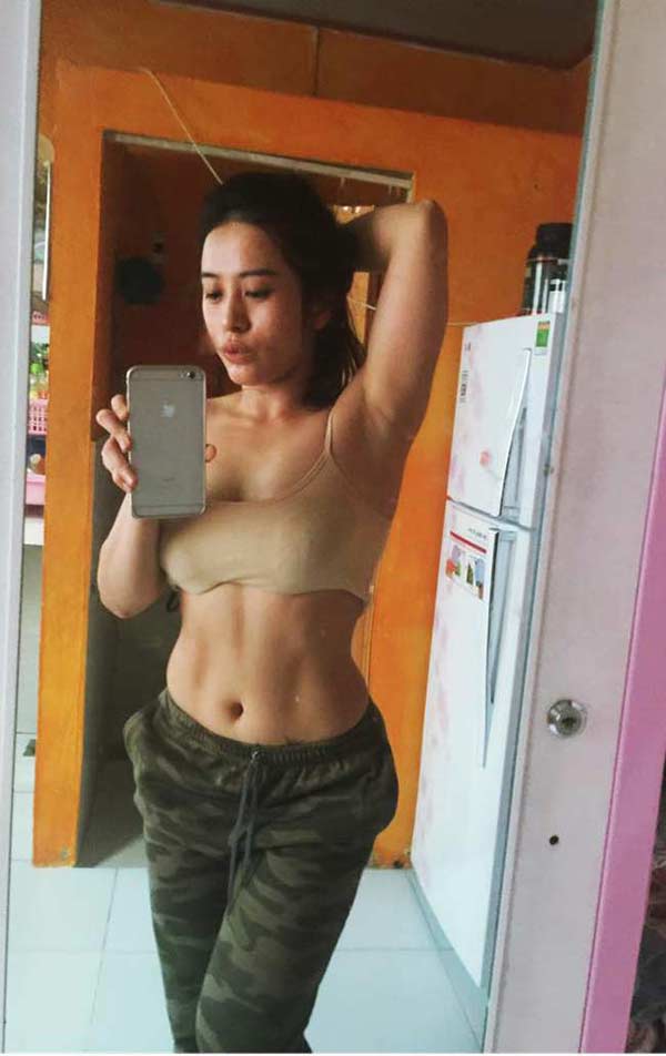 Mỹ nhân có đường cong khủng nhất phòng gym Sài Gòn kể nỗi khổ thường rách váy-4