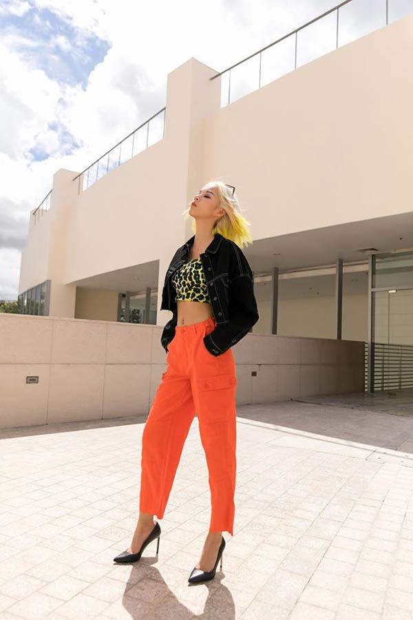 Thời trang họa tiết da beo, ai sến mặc ai, Phí Phương Anh diện sang vô cùng-3