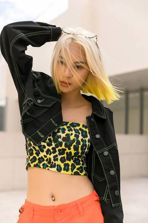 Thời trang họa tiết da beo, ai sến mặc ai, Phí Phương Anh diện sang vô cùng-4