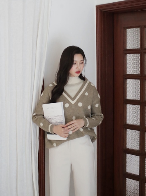 5 kiểu mặc layer với áo len để nàng công sở vừa ấm vừa xinh-2