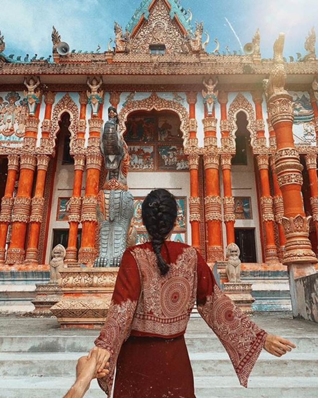 Em sinh đôi của Hà Tăng đẹp như tiên khi sống ảo-2