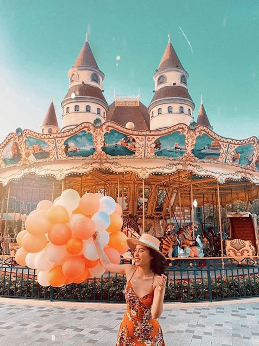 Em sinh đôi của Hà Tăng đẹp như tiên khi sống ảo-6