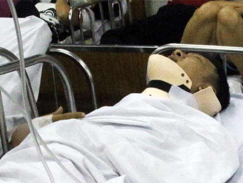 Phanh xe container tông chết 4 người ở Long An hoàn toàn bình thường-3