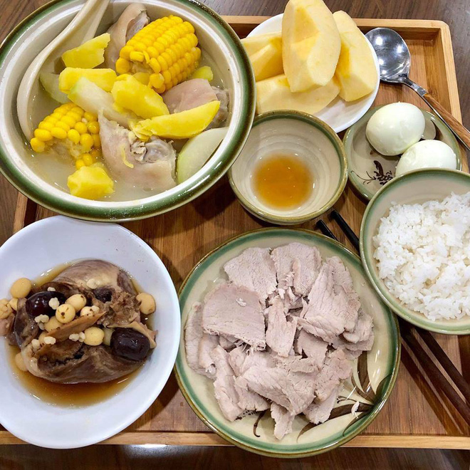 Choáng ngợp với cơm cữ của nàng dâu số hưởng, dân mạng xem xong liền rần rần đòi... ở cữ-13