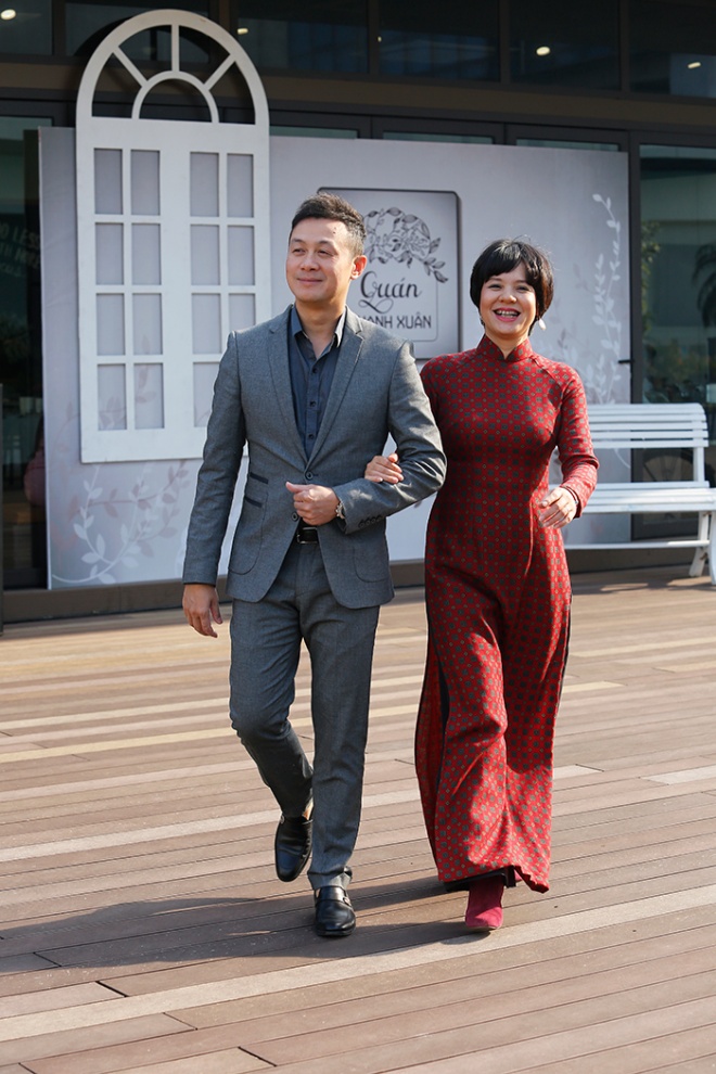 Bộ đôi MC Diễm Quỳnh - Anh Tuấn tái ngộ trong bộ ảnh thanh xuân-11