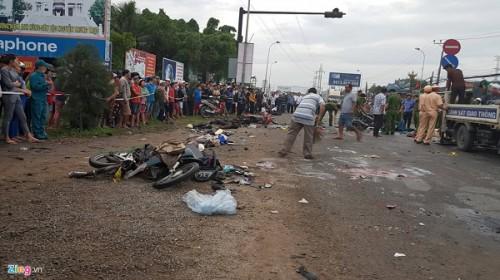 Tài xế container tông hàng chục người ở Long An: Thằng nhỏ Hiếu trong tâm trí hàng xóm-1