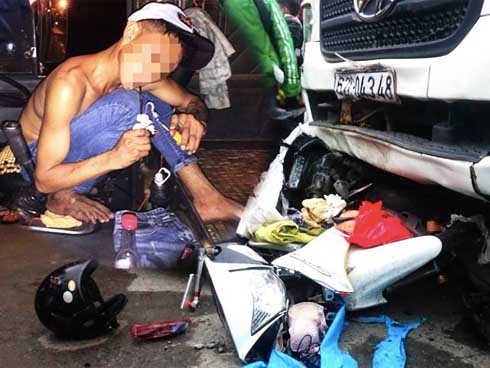 Tài xế taxi rùng mình trước hành động lạ của vị khách nam-2