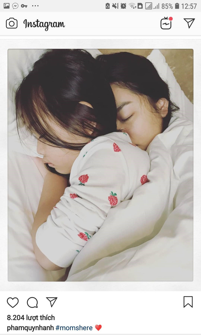 Chỉ một dòng chữ ngắn ngủi, Phạm Quỳnh Anh khiến các bà mẹ phải chia con hậu ly hôn rơi nước mắt-1