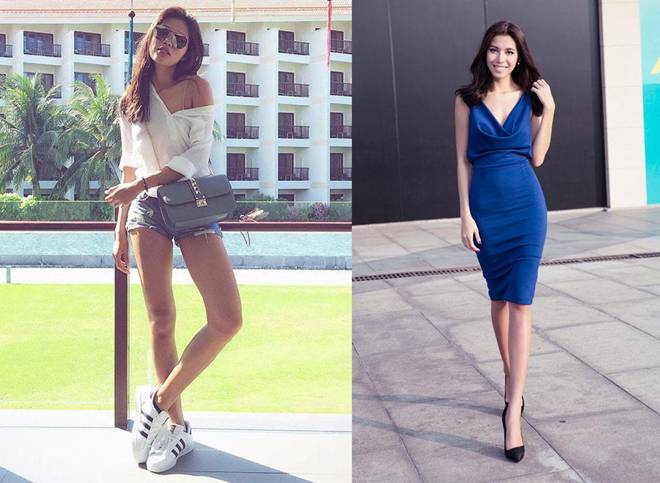 Minh Tú ở nhà mặc đồ rách như ăn mày, thoáng chốc đã biến thành nữ hoàng trên thảm đỏ-7