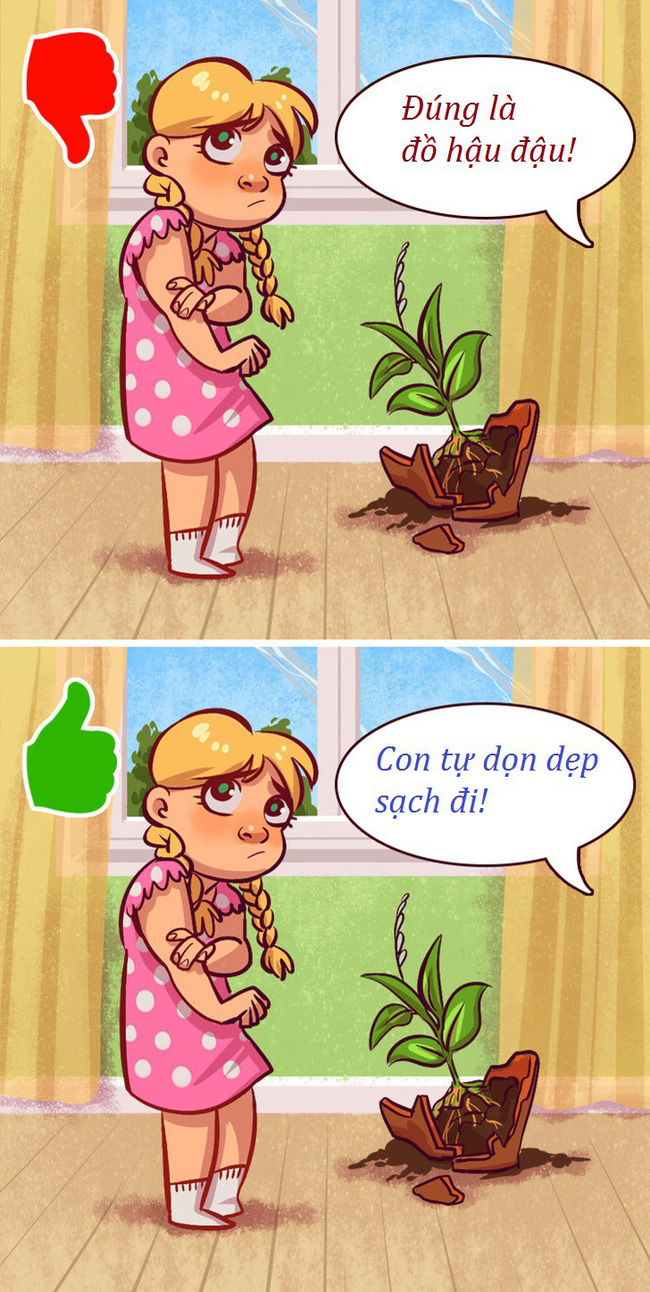 Nghệ thuật phạt con vô cùng hiệu quả mà không làm tổn thương đến lòng tự trọng của trẻ, cha mẹ rất nên nằm lòng-8