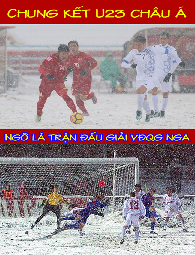 Ảnh chế về U23 Việt Nam gây sốt mạng xã hội trong năm 2018-2