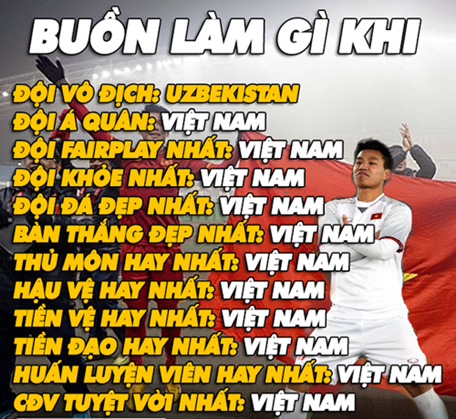 Ảnh chế về U23 Việt Nam gây sốt mạng xã hội trong năm 2018-6