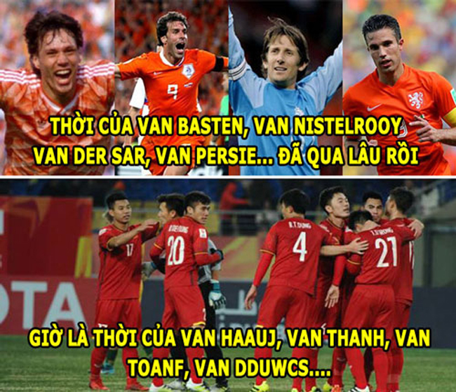 Ảnh chế về U23 Việt Nam gây sốt mạng xã hội trong năm 2018-10