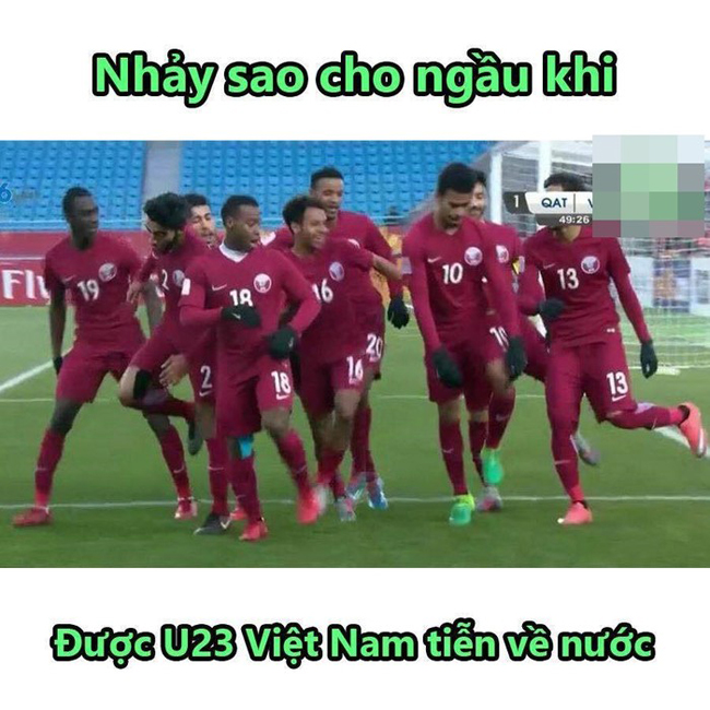 Ảnh chế về U23 Việt Nam gây sốt mạng xã hội trong năm 2018-8