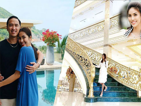 4 mỹ nhân Việt bị tình cũ phụ bạc, giờ được bù đắp bằng người chồng yêu thương hết mực-13