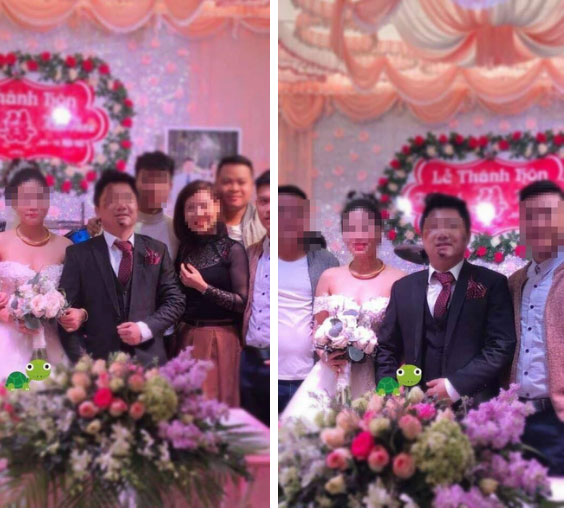 Kém mãvì mặt mũi xây xước nhưng thần thái của chú rể mới là điều đáng chú ý-1