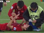 Những khoảnh khắc cầu thủ Việt Nam đổ máu trong trận thua Iraq-10