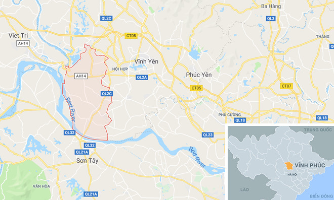 Thi thể bị trói tay trôi trên sông ở Vĩnh Phúc-2