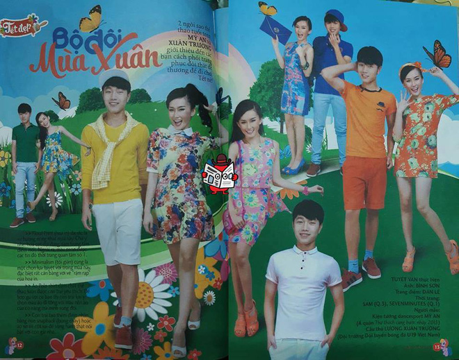 Bất ngờ tìm thấy ảnh Xuân Trường làm mẫu cho báo teen, từ mấy năm trước đã cool như hot boy-2