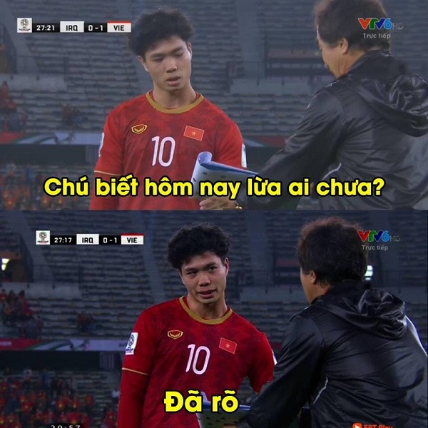 Sau khi lập cú đúp, Công Phượng trở thành tâm điểm chế ảnh của cư dân mạng-7