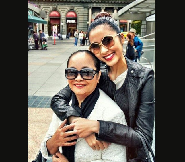 Hiếm hoi lắm mới thấy Tăng Thanh Hà đăng ảnh đời thường bên mẹ ruột-3