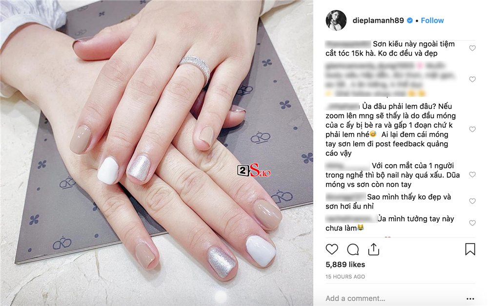 Cố quảng cáo tiệm nail của Kỳ Duyên, ai ngờ Diệp Lâm Anh lại hại chết hoa hậu vì bộ móng mắc tiền mà nhìn thấy ghê-2