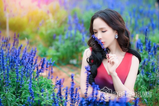 Mỹ nhân chuyển giới Đoàn Trần đẹp nao lòng giữa đồng hoa Đà Lạt-1