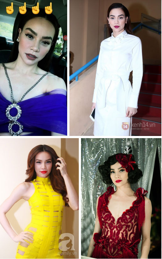 Lạ như Hà Hồ, cứ mỗi lần trang điểm đậm nét đánh khối là biến thành người khác-3
