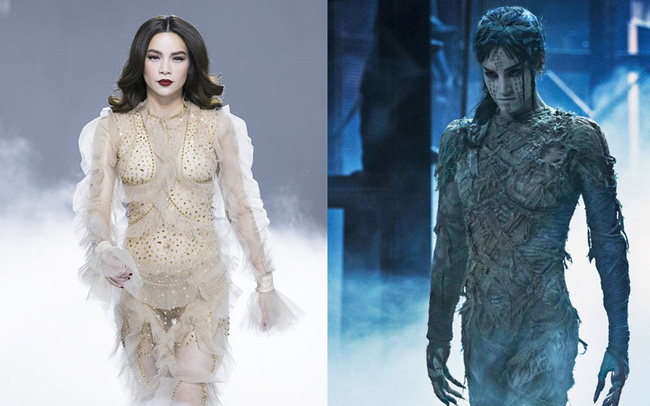 Lạ như Hà Hồ, cứ mỗi lần trang điểm đậm nét đánh khối là biến thành người khác-6