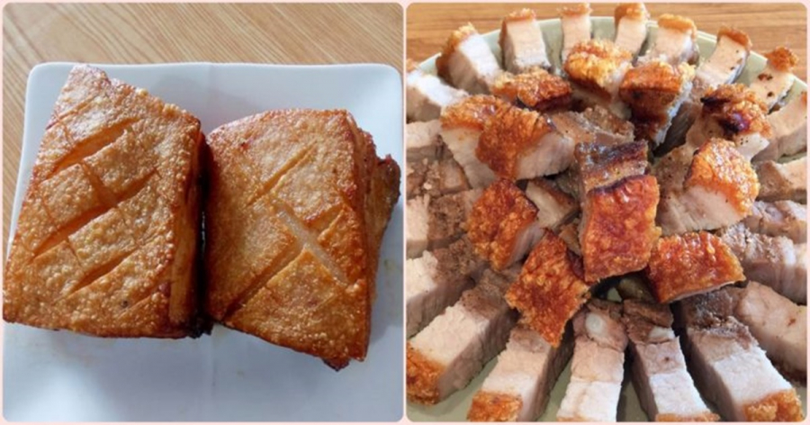 Đầu bếp 5 sao chỉ bạn cách làm heo quay giòn bì bằng chảo cực dễ, thơm ngon ‘rộp rộp’ ăn đứt nhà hàng-1