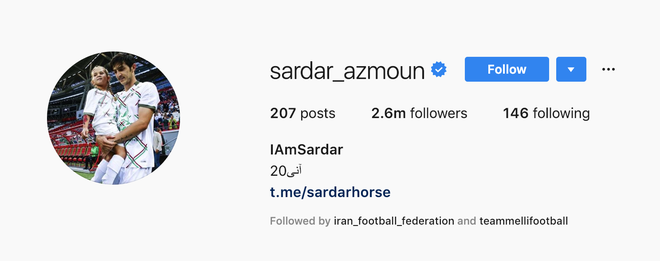 Tiền đạo Iran điển trai, sở hữu đôi mắt buồn và gương mặt baby nhưng hứa hẹn mang tới mối nguy lớn cho khung thành Văn Lâm-5