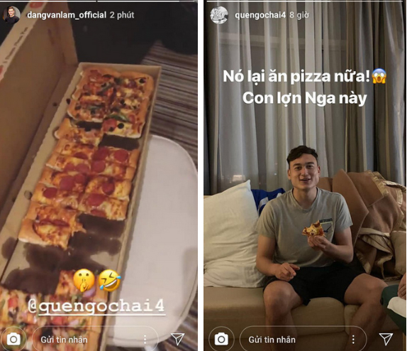 Văn Hậu tậu siêu xe đẳng cấp, Lâm tây bị mắng yêu vì lén lút ăn pizza-2